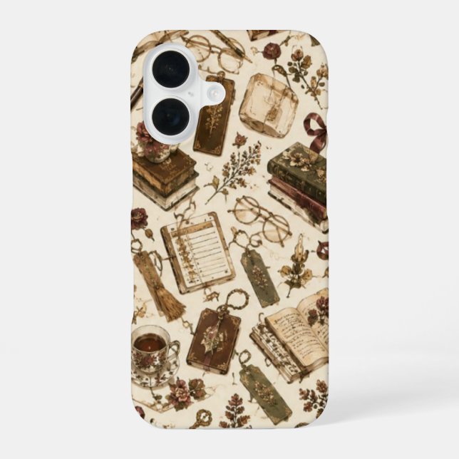 Coque iPhone 16 Étui de téléphone collage vintage (Verso)
