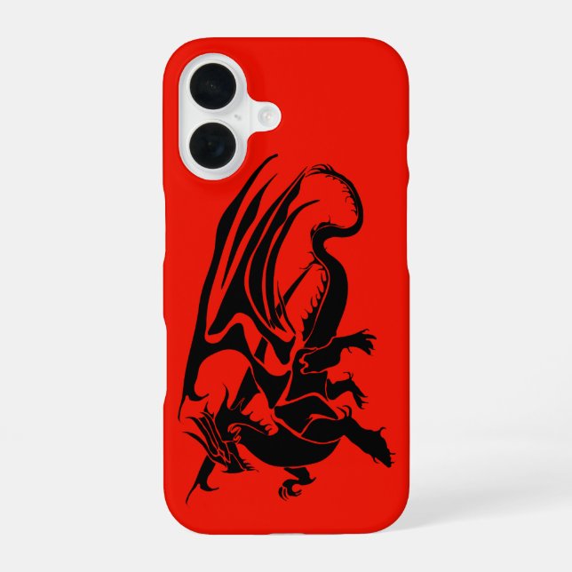 Coque iPhone 16 Étui de téléphone Dragon (Verso)