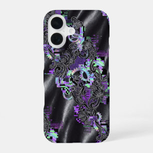 Coque iPhone 16 Étui de téléphone en dentelle à pépin romantique c