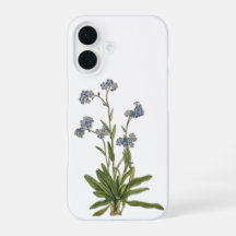 Étui de téléphone fleur sauvage Ne m'oublie pas