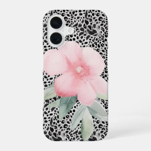 Coque iPhone 16 Étui de téléphone floral aquarelle pour un look ch