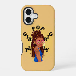 Coque iPhone 16 Étui de téléphone girly pop locs