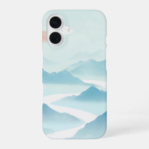 Coque iPhone 16 Étui de téléphone gras esthétique pastel vibrati