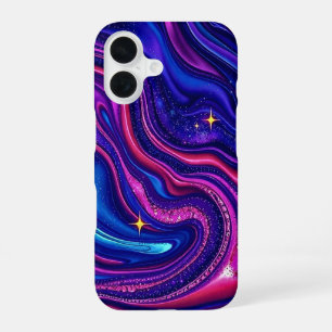 Coque iPhone 16 Étui de téléphone iPhone 16 tourbillon de galaxie