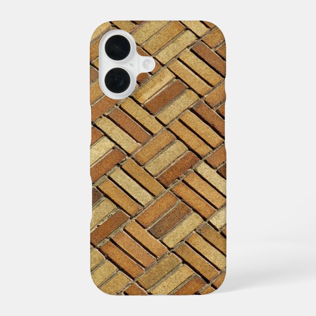 Coque iPhone 16 Étui de téléphone - Mur de briques (Verso)