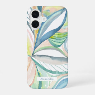 Coque iPhone 16 Étui de téléphone personnalisé à motif aquarelle b