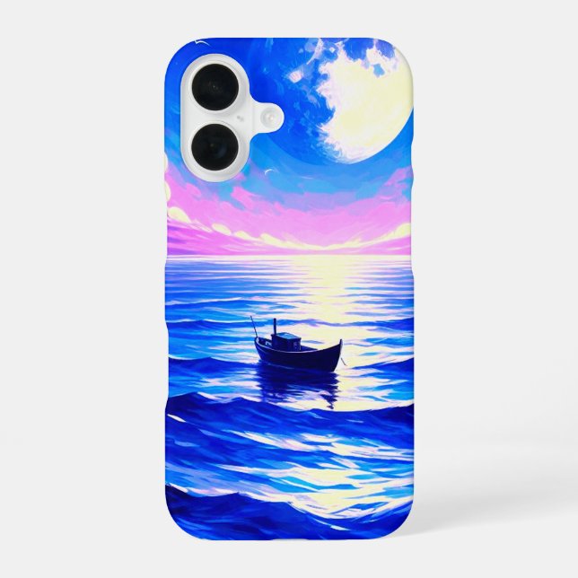 Coque iPhone 16 Étui de téléphone pour bateau (Verso)