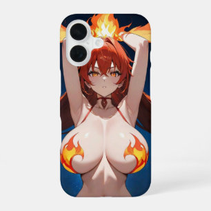 Coque iPhone 16 Étui de téléphone robuste inspiré de l'anime avec