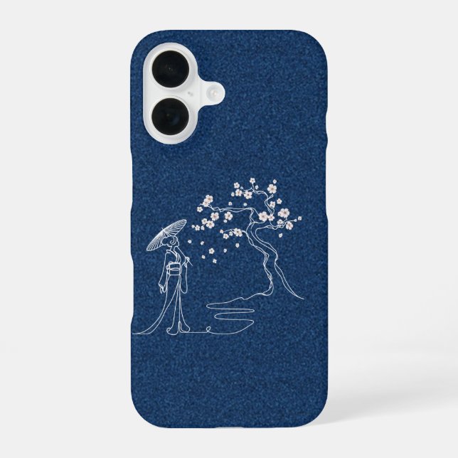 Coque iPhone 16 Étui de téléphone Sakura Élégance (Verso)
