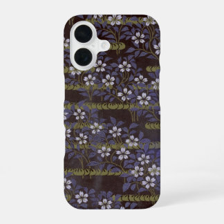 Coque iPhone 16 Étui de téléphone Sakura Ikada japonais | Violet W