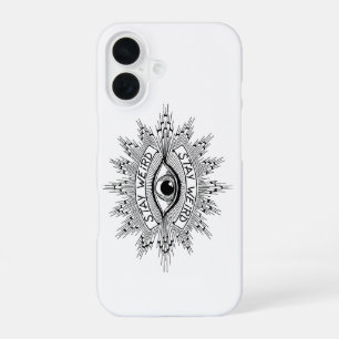 Coque iPhone 16 Étui de téléphone Stay Weird