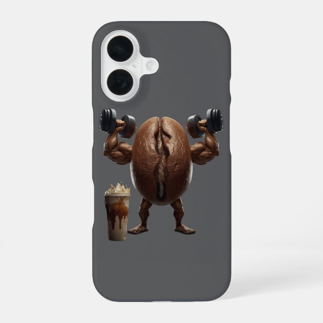 Coque iPhone 16 Étui drôle pour iPhone 16 – Stylé et Durable  (Verso)