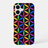 Étui Fleur de Vie Motif Arc-en-Ciel Case-Mate iPho