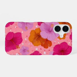 Coque iPhone 16 Étui floral enchanteur