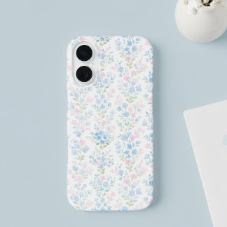 Coque iPhone 16 Étui floral grandmillénaire pour téléphone