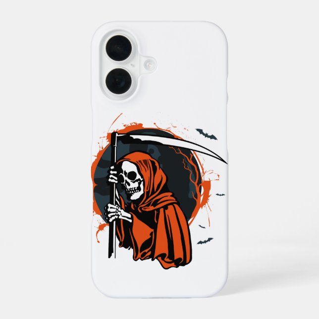 Coque iPhone 16 Étui Halloween Slim Fit pour iPhone 16  (Verso)