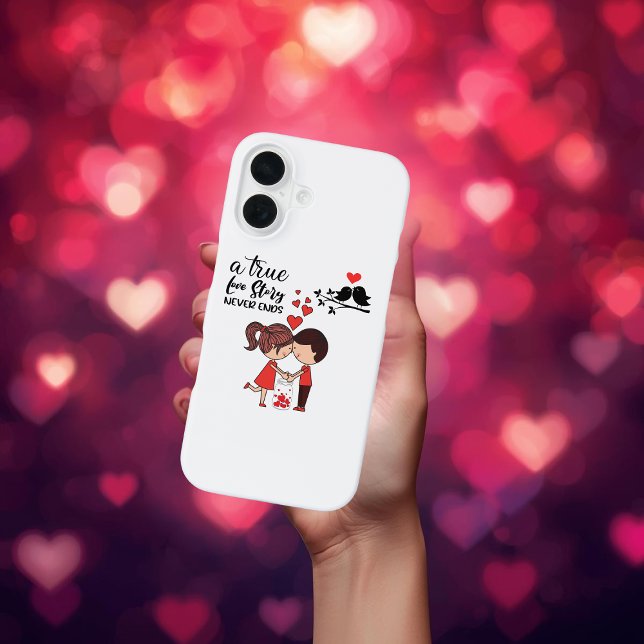 Coque iPhone 16 Étui iPhone16 Love Story (Créateur téléchargé)