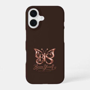 Coque iPhone 16 Étui iPhone 16 Brun Espresso Riche Esthétique Qu