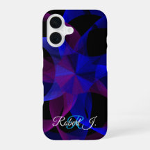 Étui iPhone 16 Cylindre Géométrique 3D vers 2D