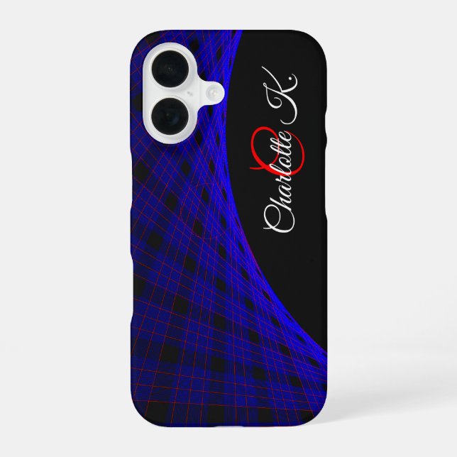 Coque iPhone 16 Étui iPhone 16 Tapis Géométrique Espace (Verso)
