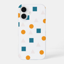 Étui iPhone à motif géométrique minimaliste