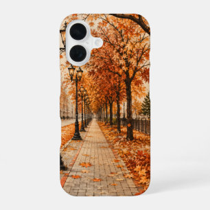 Coque iPhone 16 Étui iPhone Autumn Street