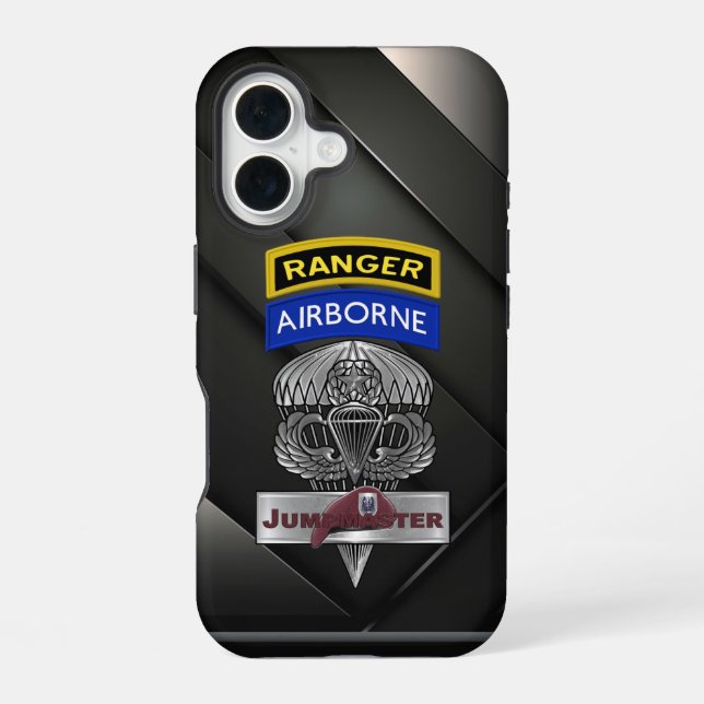 Coque iPhone 16 Étui iPhone Case-Mate de la 82e division aéroporté (Verso)