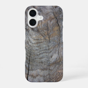 Coque iPhone 16 Étui iPhone Case-Mate en bois rustique patiné