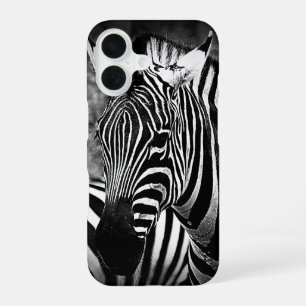 Coque iPhone 16 Étui iPhone Case-Mate Zèbre Noir et Blanc *