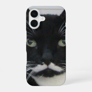 Coque iPhone 16 Étui iPhone Chat Tuxedo