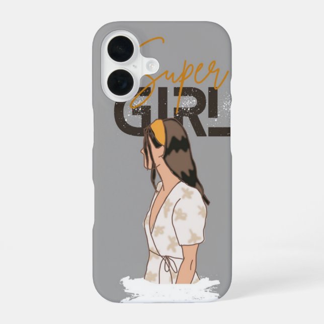 Coque iPhone 16 Étui iPhone Chic Switch Girl" (Verso)