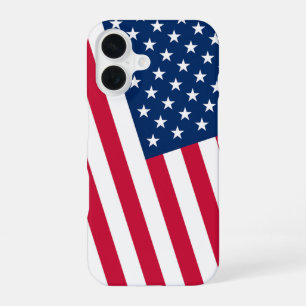 Coque iPhone 16 Étui iPhone Drapeau Américain Patriotique