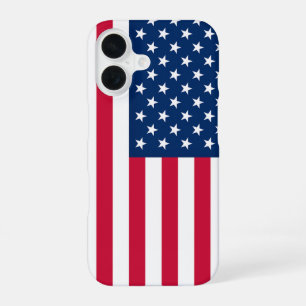 Coque iPhone 16 Étui iPhone Drapeau Américain Patriotique