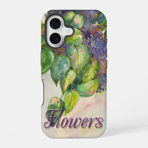 Coque iPhone 16 étui iPhone / iPad à fleurs de lilas