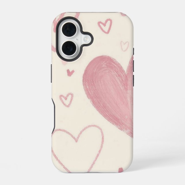 Coque iPhone 16 Étui iPhone / iPad au look mignon (Verso)
