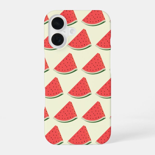 Coque iPhone 16 Étui iPhone Melon d'Eau (Verso)