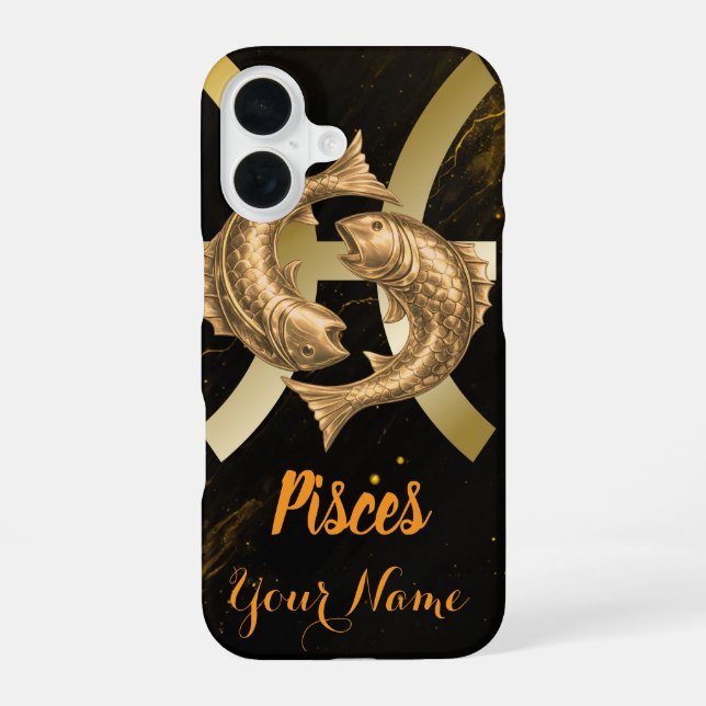 Coque iPhone 16 Étui iPhone Pisces Case-Mate Barely There (Verso)