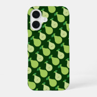 Étui iPhone Poire Verte Moderne