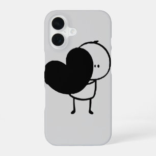 Coque iPhone 16 Étui iPhone pour la Saint-Valentin – Cœur romantiq
