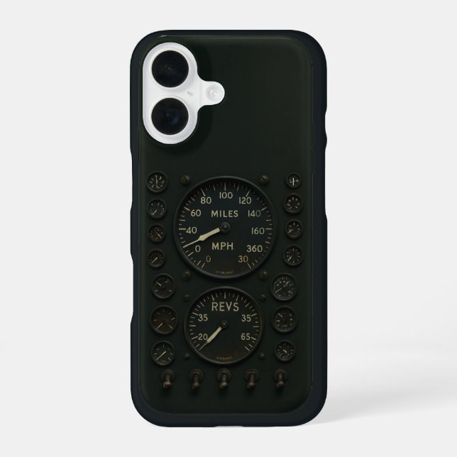Coque iPhone 16 Étui iPhone Spitfire de la Seconde Guerre mondiale (Verso)