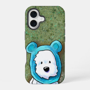 Coque iPhone 16 Étui iPhone Westie Bear