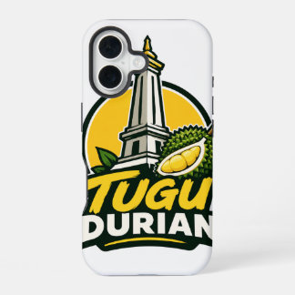 Coque iPhone 16 Étui logo iPhones tugu durian