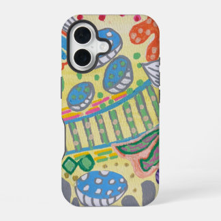 Coque iPhone 16 Étui organique / jaune