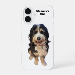 Coque iPhone 16 Étui personnalisé « Fille à Maman » pour iPhone 16