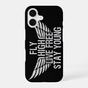 Coque iPhone 16 Étui personnalisé FLY HIGH pour Blackberry Bold