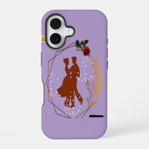 Coque iPhone 16 Étui pour couple romantique dansant «Nos Moments»