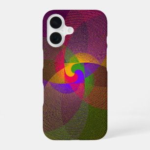 Coque iPhone 16 Étui pour iPhone 16 à mélange de couleurs de citru
