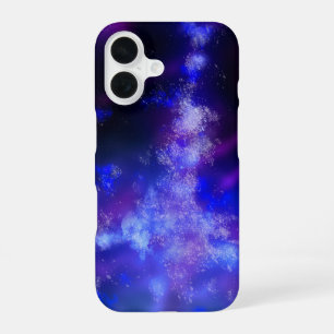 Coque iPhone 16 Étui pour iPhone 16 Ciel nocturne bleu