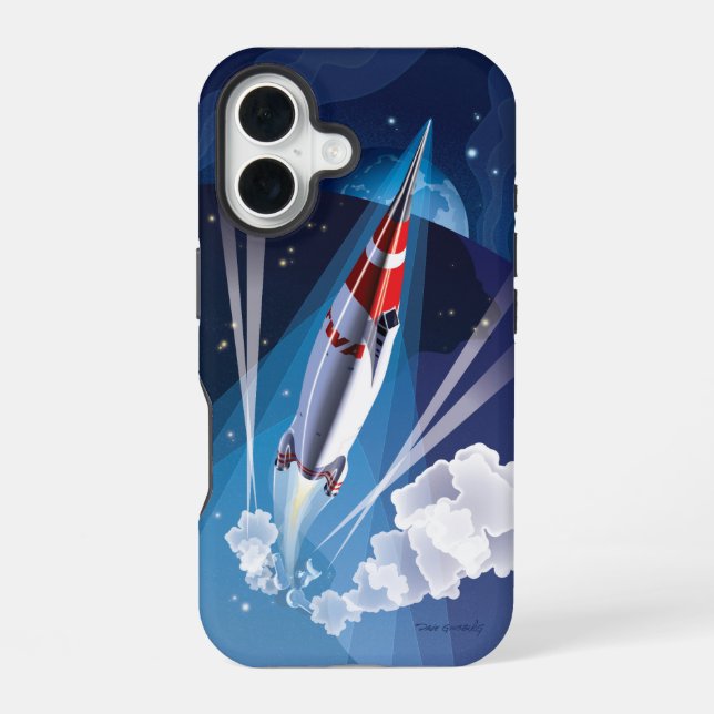 Coque iPhone 16 Étui pour iPhone 16 : Fly TWA (Verso)