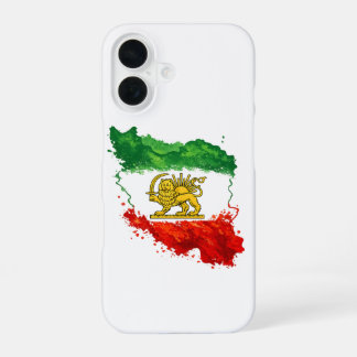 Coque iPhone 16 Étui pour iPhone 16 Lion et Soleil Persans | Télép